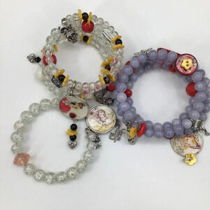 Gardener's Charm Bracelets Wrap Beaded Kawaii Pop Art Lolita Retro Kandy Jewelry